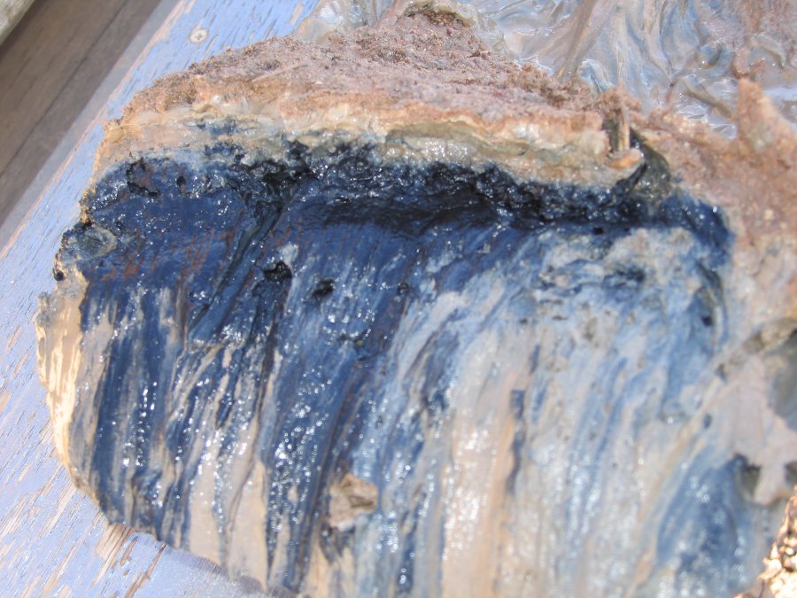 Acid sulphate soil close up Photo by DNRM